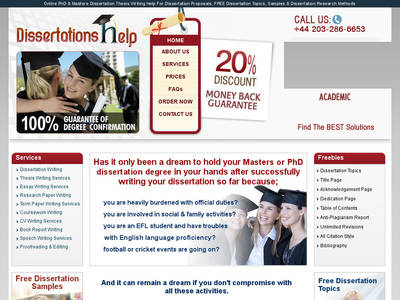 Dissertation Consulting