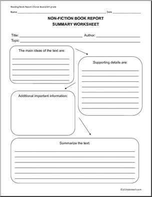 custom book reports